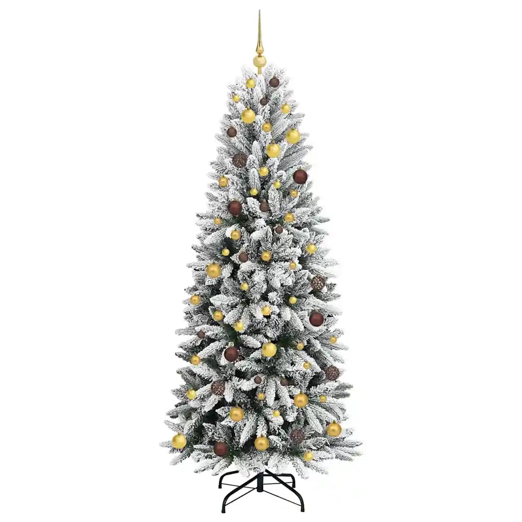 Albero di Natale artificiale Bianco 210 cm 3396054