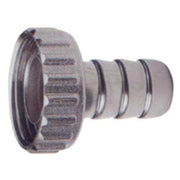 PORTAGOMMA + GHIERA X RUBINETTO - OTTONE CROMATO 1- 20 pezzi