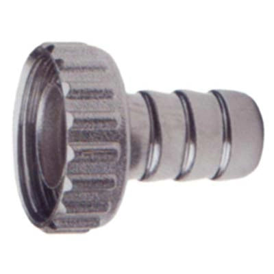 PORTAGOMMA + GHIERA X RUBINETTO - OTTONE CROMATO 1- 20 pezzi