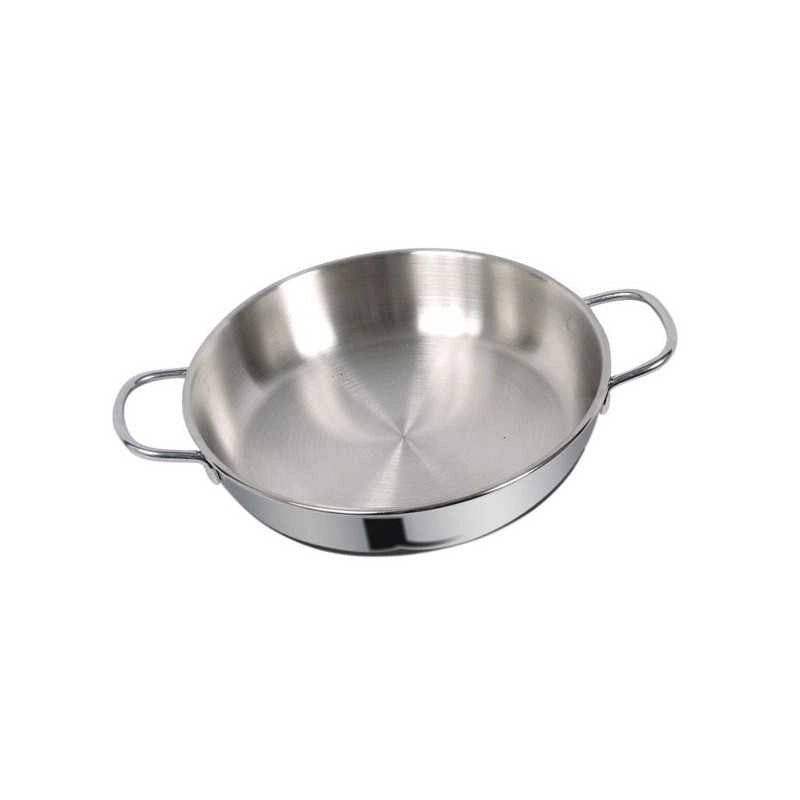 Tegame Inox 2 Manici cm 26 Dune Metalsomma