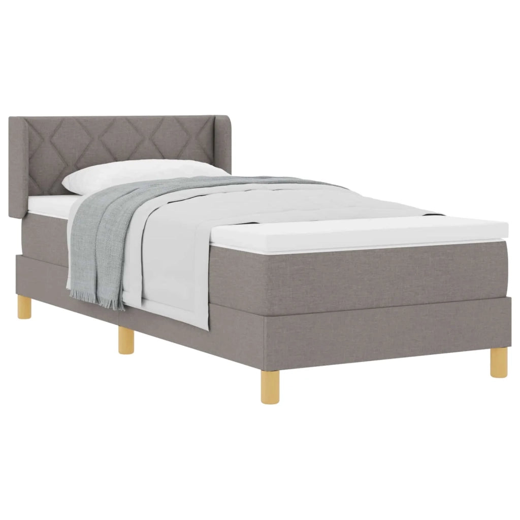 Letto a molle con materasso Talpa 200 x 90 cm Tessuto 3341339