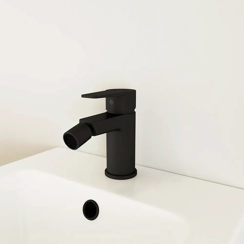 Miscelatore bidet senza scarico nero opaco | Jane