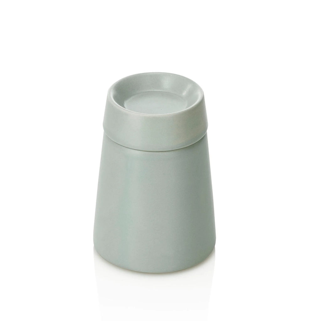 Contenitore per cotton fioc BROOKLYN grigio