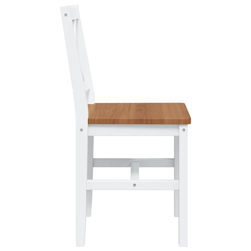 Set da Pranzo 5 pz Marrone e Bianco CFW8203278