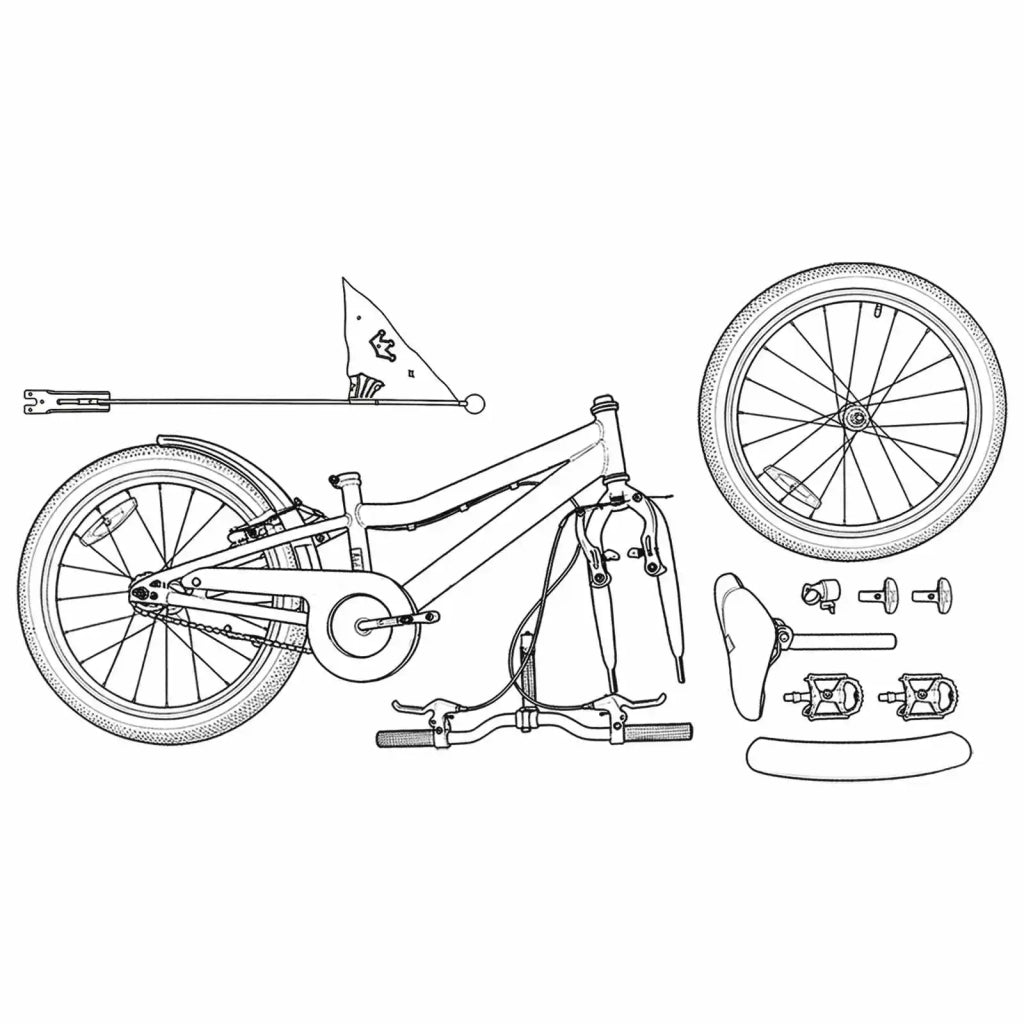 Bicicletta per Bambini 20 Pollici 42009646