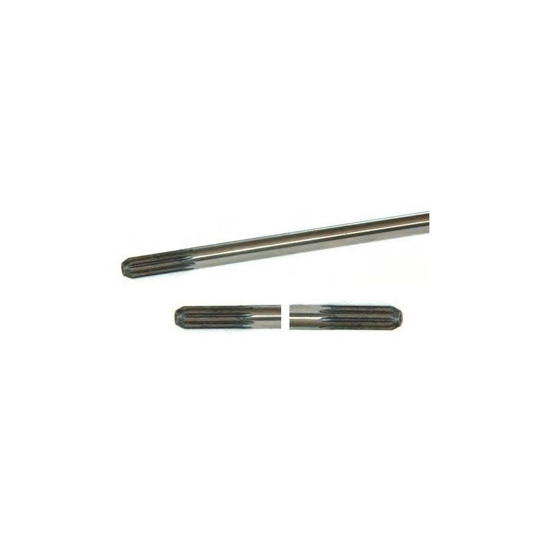 Asta per decespugliatore a scoppio 43cc 52cc a 9 righe lunghezza cm. 76 mm 8