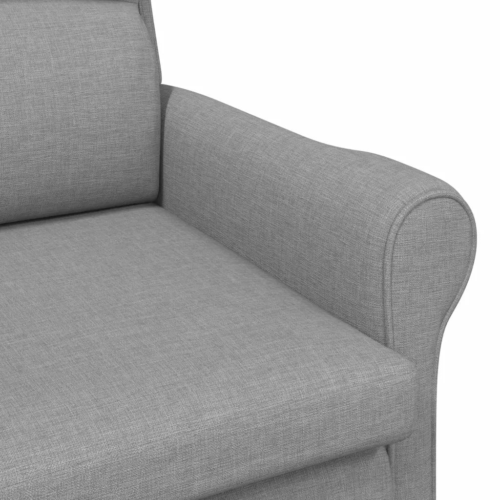 Poltrona | Sedia Relax Grigio chiaro Tessuto
