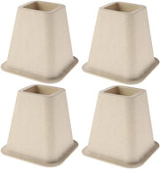 Sostegno per mobili 15 cm - Elevatore per letto - Elevatore per tavolo - Elevatore per divano - Elevatori per mobili - Design piede elefante - Robusto e stabile - Elevatore