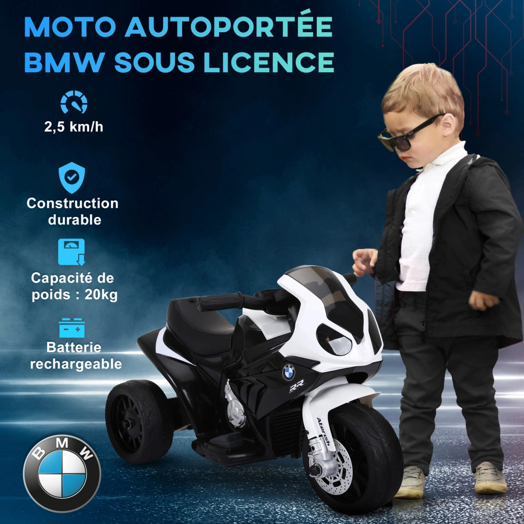 Moto Elettrica Bambini 3 Ruote ¨C Minimal ¨C Nero 6V 20kg