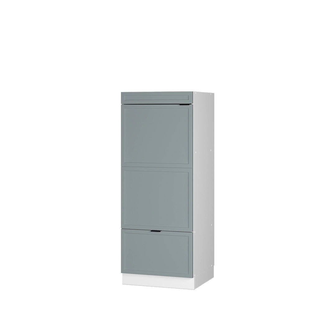 Mobile cucina microonde Fame-Line Blu-grigio chiaro/Bianco 60 cm Vicco