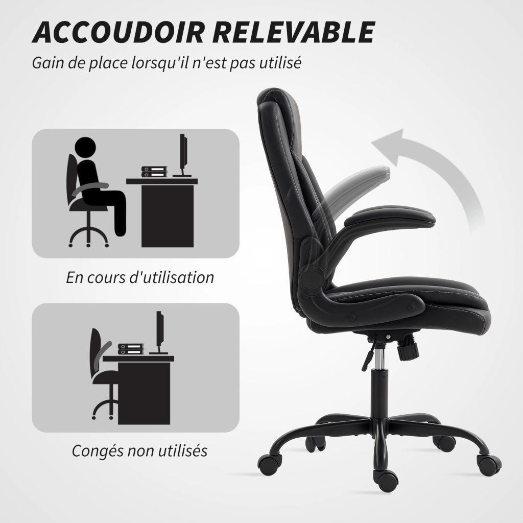 Sedia da ufficio ergonomica ¨C zephmum ¨C nero
