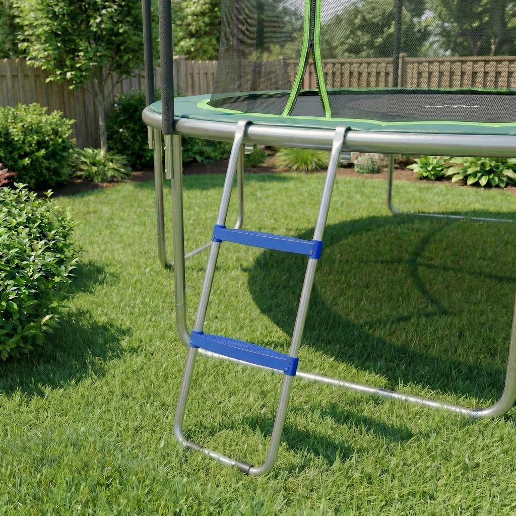 Scala per Trampolino 2 Gradini ¨C Minimal ¨C Blu 32x63 cm