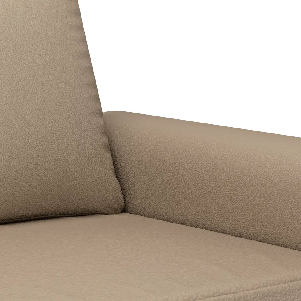 Set di Divani 2 pz con Cuscini cappuccino in Similpelle 3202154