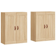 Armadietti a Parete 2 pz Rovere Sonoma in Legno Multistrato CFW6585110