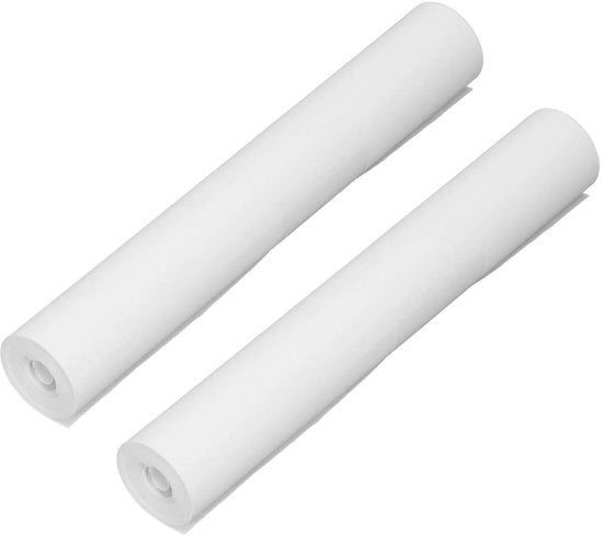 Papier per Stampante Termico Jamless A4 Bianco 2 Rulli 210 x Diametro 30 mm per Documenti e Fatture