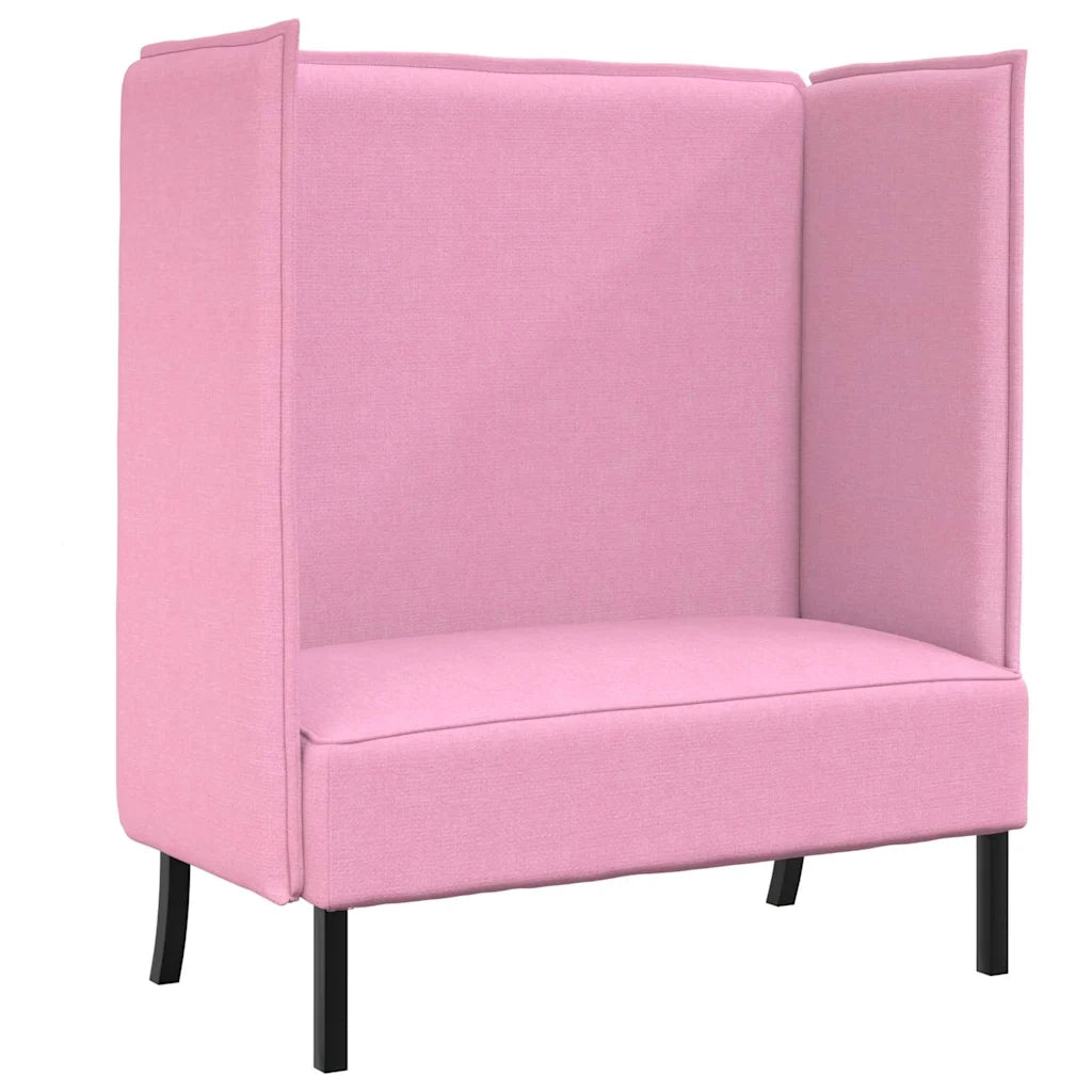 Divano | Divano da soggiorno | Sofa alto 101cm Rosa Tessuto