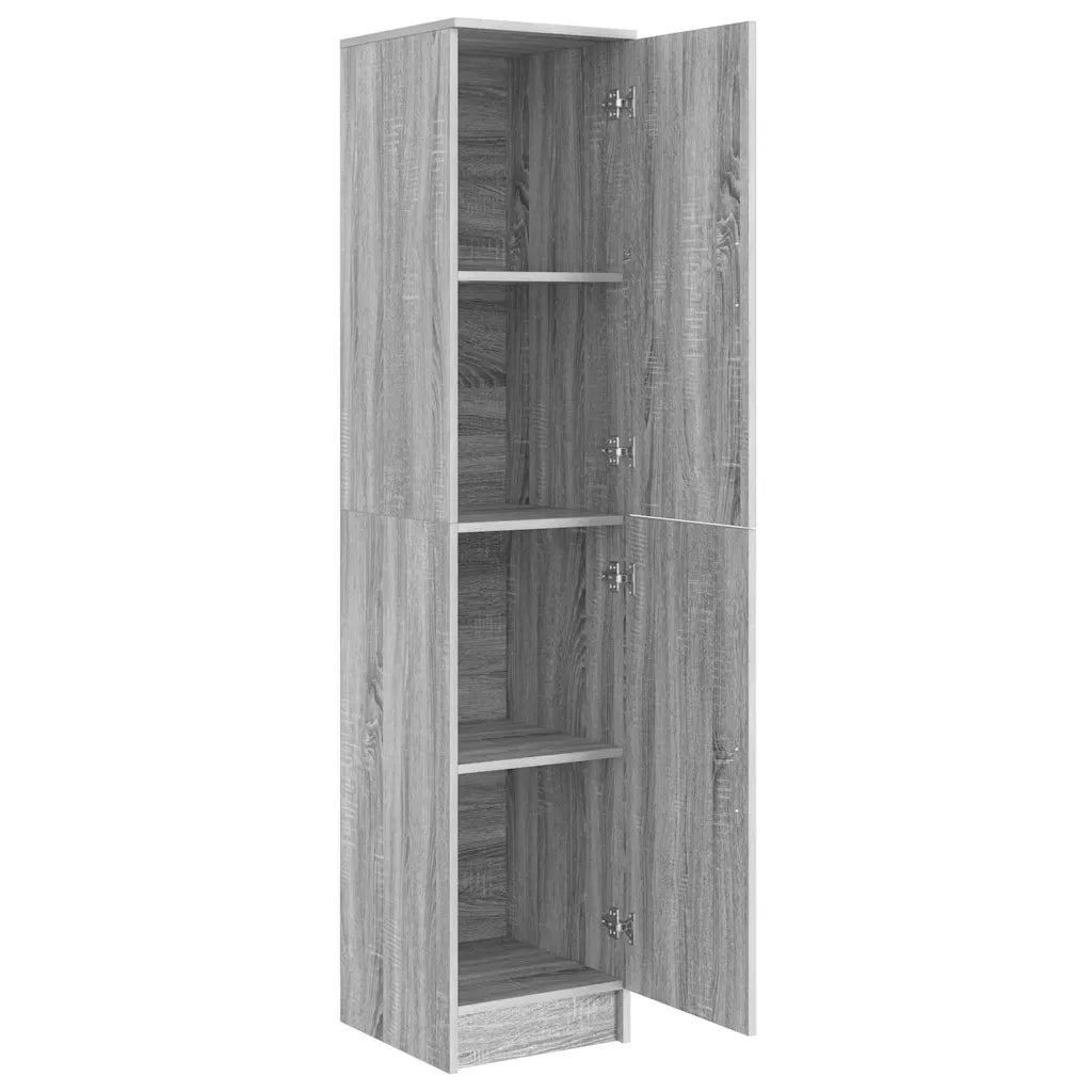 Credenza Grigio Sonoma 35 x 39 x 168 cm 869335