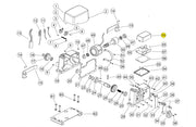 121358/3 COPERCHIO SUPPORTO QUADRO AG FUTURE KV10 RICAMBIO