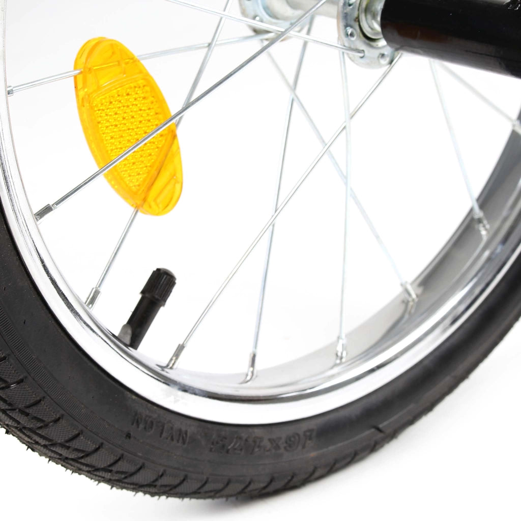 Rimorchio per bici per carichi fino a 50 kg Carrello bicicletta Con pneumatici Carretto a mano