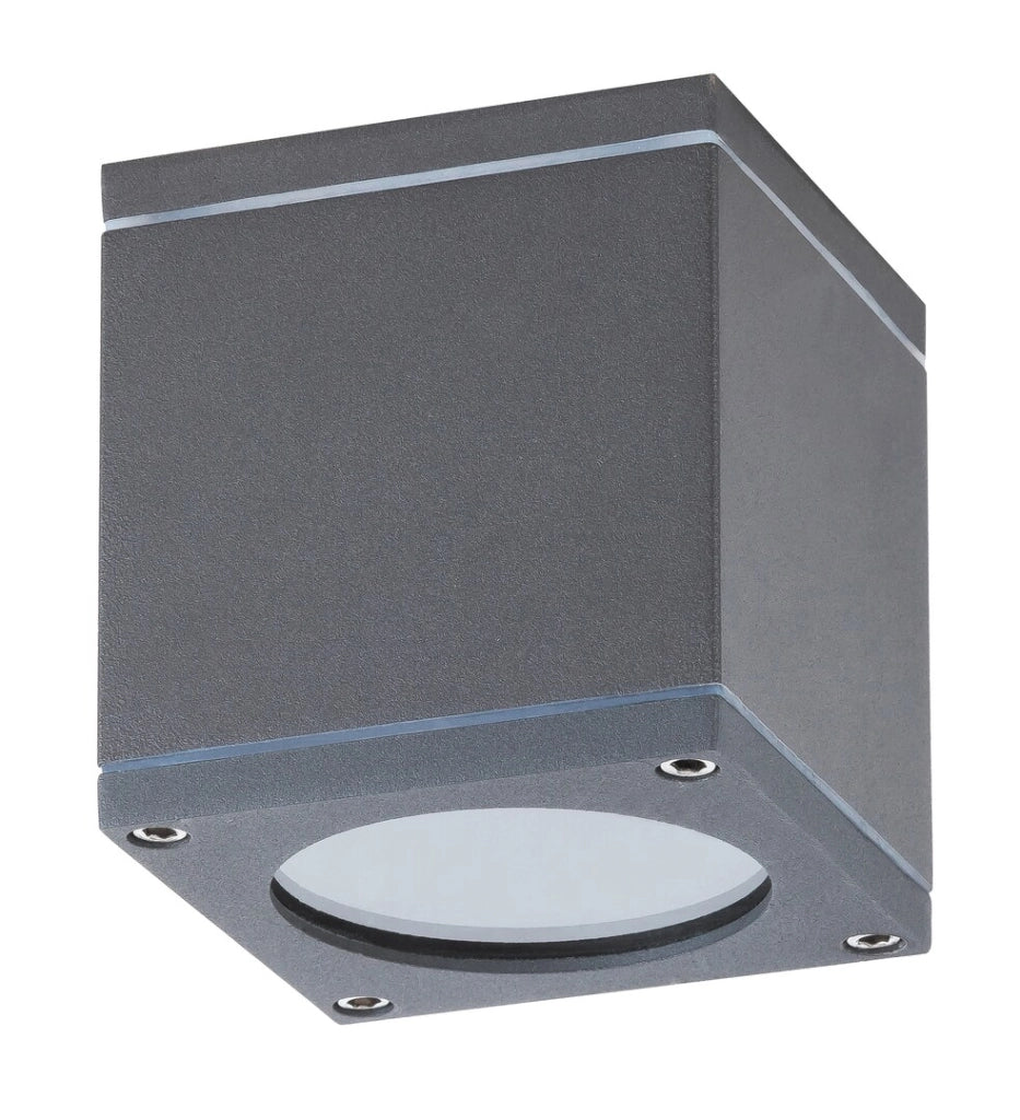Spot soffitto esterno quadrato GU10 Akron antracite Rabalux