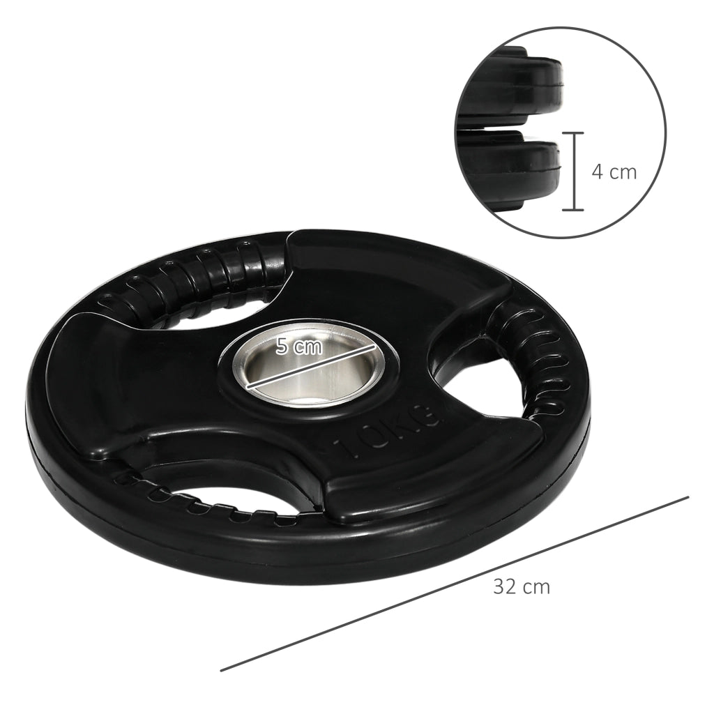 Dischi per manubri ¨C Minimal ¨C 2 pezzi 10 kg gomma