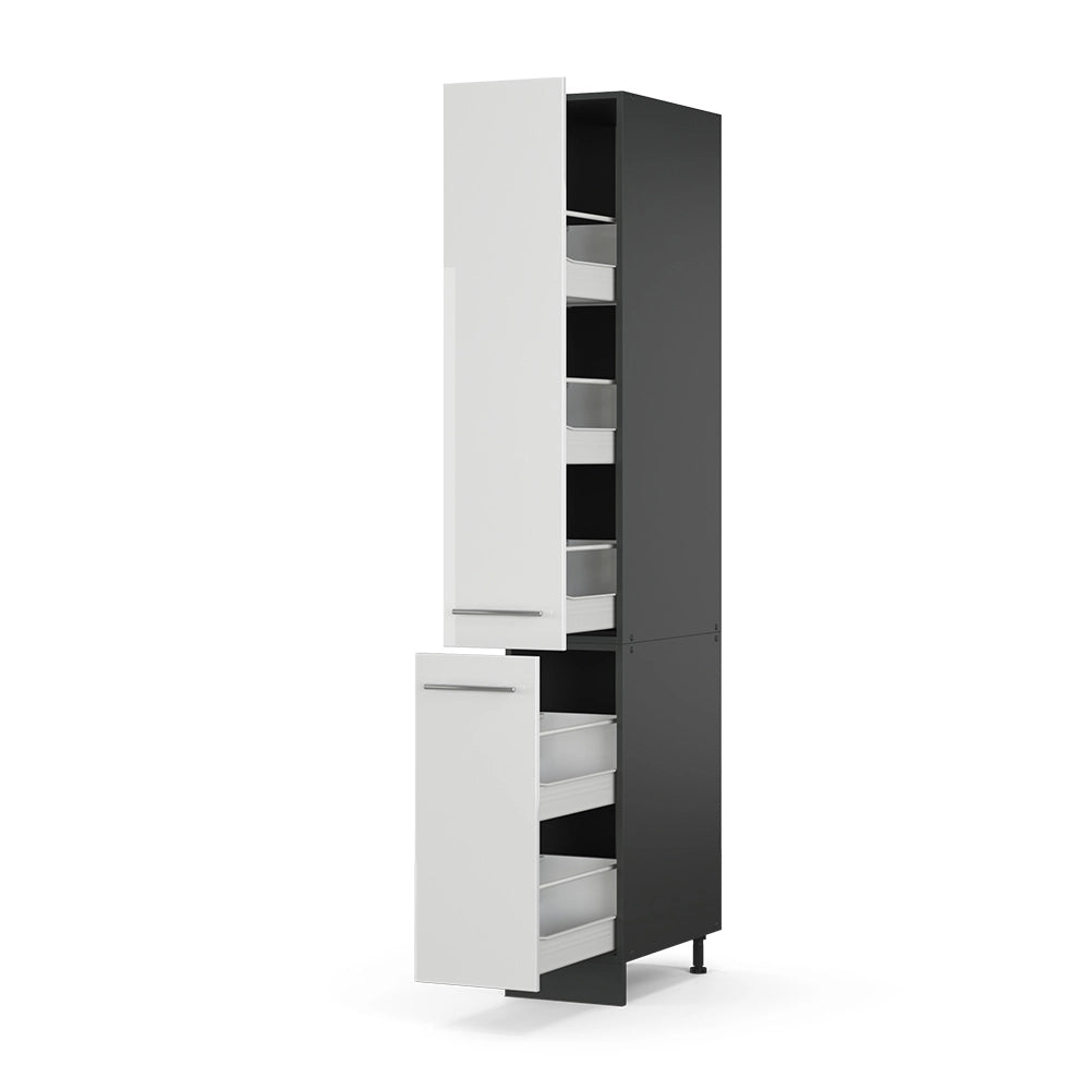 Vicco Armadio da farmacia Bianco lucido 30 cm