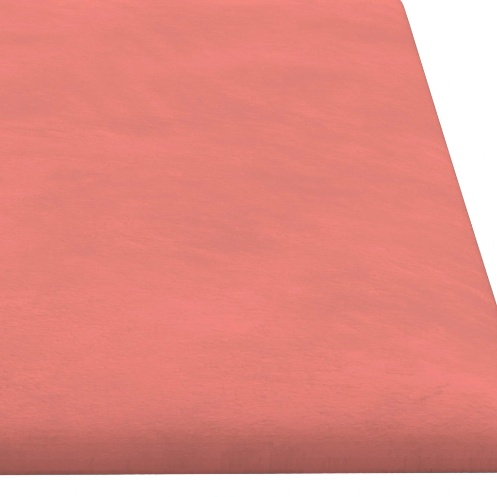 Testiera | Testata da Parete 12 pcs Rosa Velluto