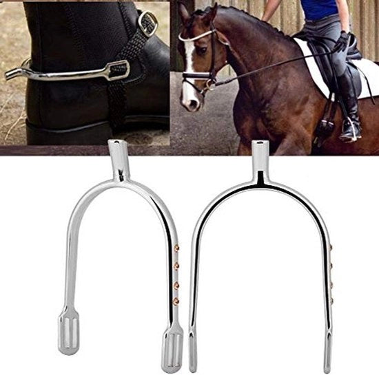 Set di cordoni decorativi - Raccordi in acciaio inox ultra duraturi - Decorazione - Set per donne - Facile e veloce da utilizzare - Ideale come regalo per le cavallerizzi - Spille