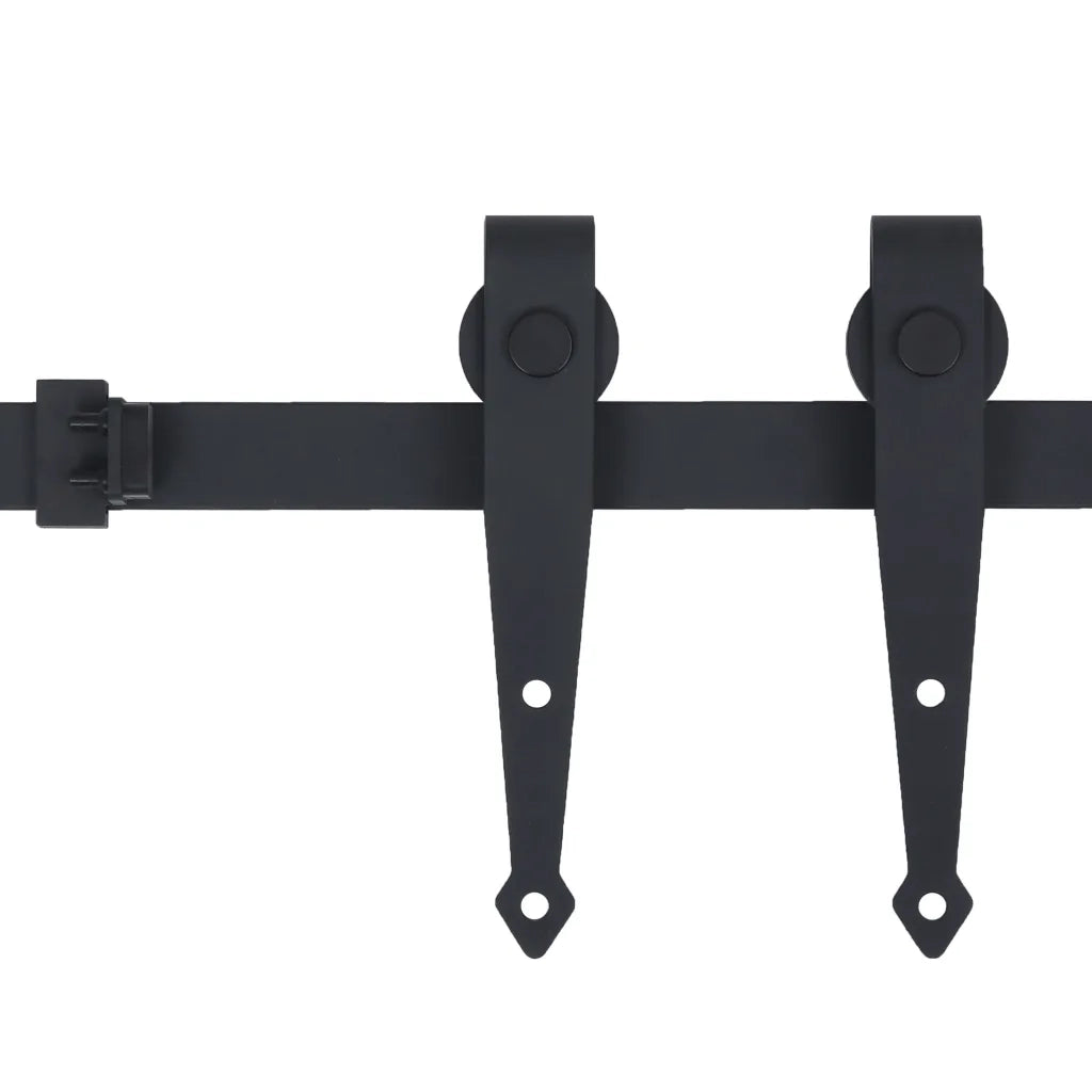 Kit Mini Porta Scorrevole Stalla in Acciaio al Carbonio 183 cm cod mxl 72735