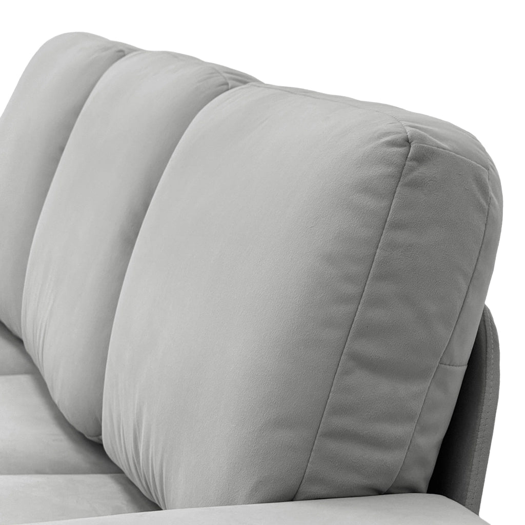 Divano Angolare con Contenitore e Ottomane ¨C Xylo ¨C Tessuto, 245 cm