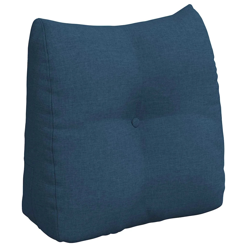 Cuscino per Schiena Blu 45 x 24 x 50 cm Tessuto 42014362