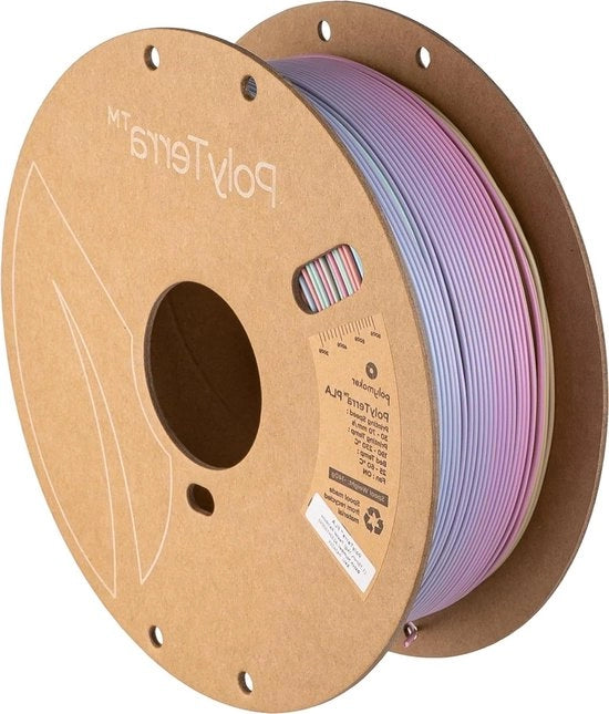 Filamento PLA a 1,75 mm con Gradiente Arcobaleno Pastello - 1 kg