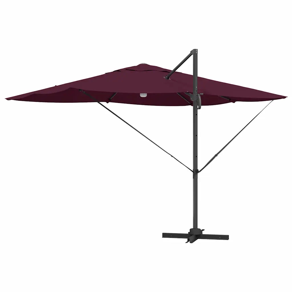 Ombrello | Parasolne Rosso Bordeaux 351 x 250 x 253 cm