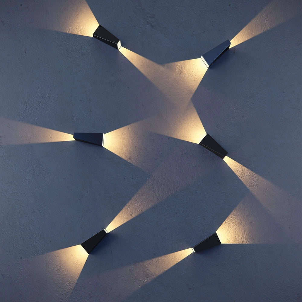 Applique esterna LED Times Square Maytoni nera IP54