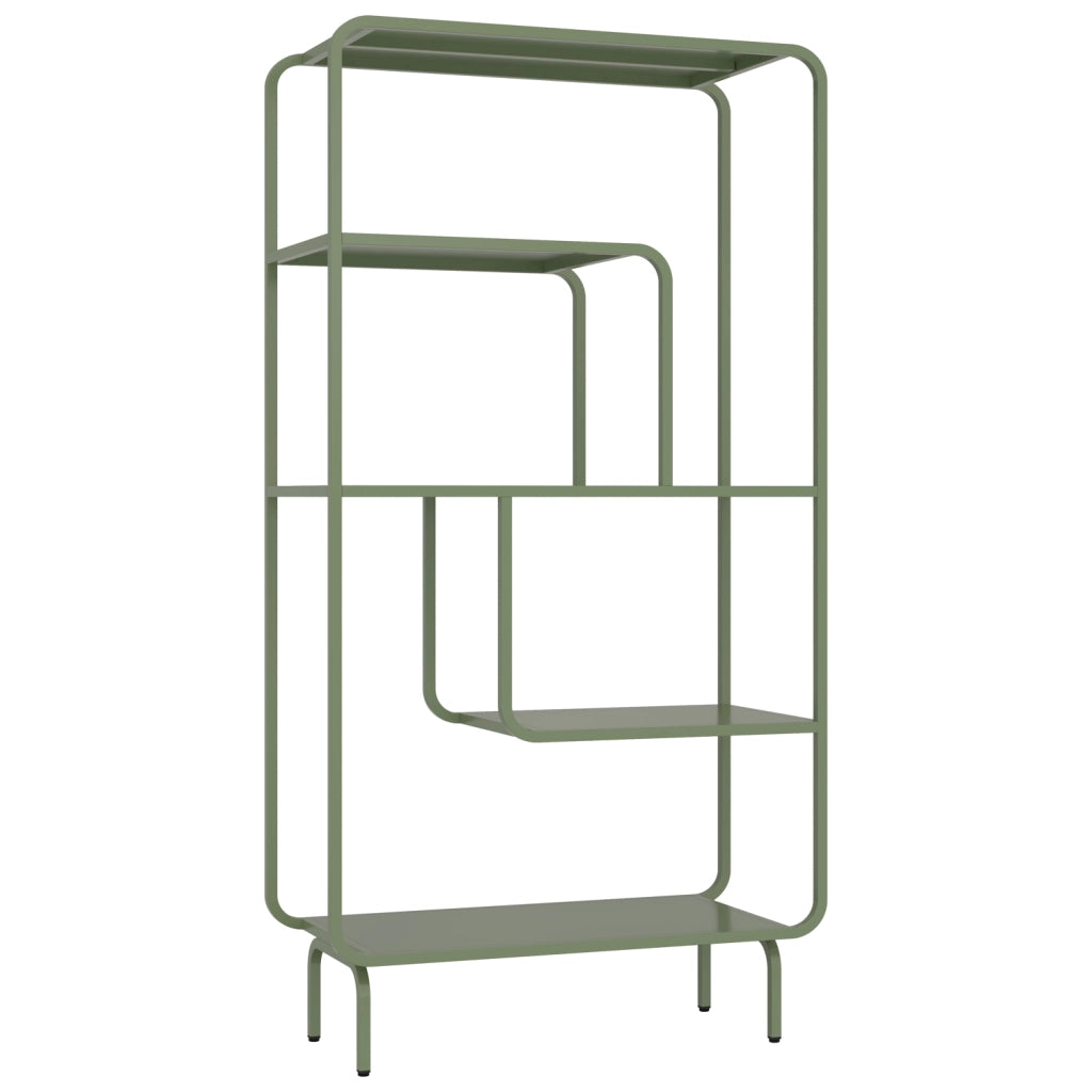 Console design in metallo verde militare CAPUCINE