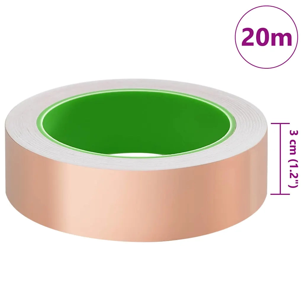Nastro di rame 6 pcs Rame 30 mm x 20 m Rame 42008345