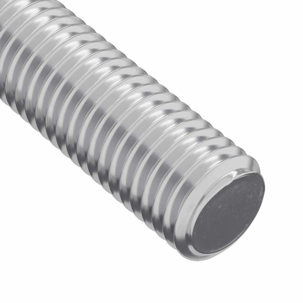 Asta Filettata 2 pcs Argento 6 x 120 mm Acciaio 864433