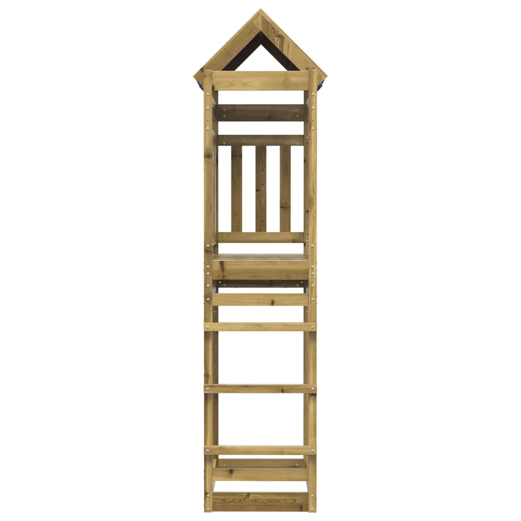 Torre da Gioco Marrone Legno Impregnato Solido 3417195