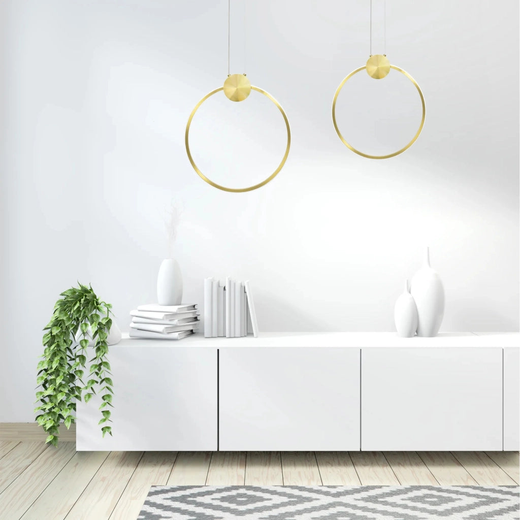 Lampada Da Soffitto Led App1393-cp Gold 30cm