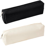 Etui 2 in 1 stile e facile da usare, astuccio per penne per ragazzi, astuccio nero e bianco latte