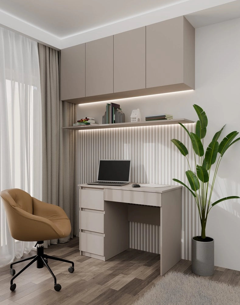 Scrivania MIJAS sinistro argilla per ufficio e studio