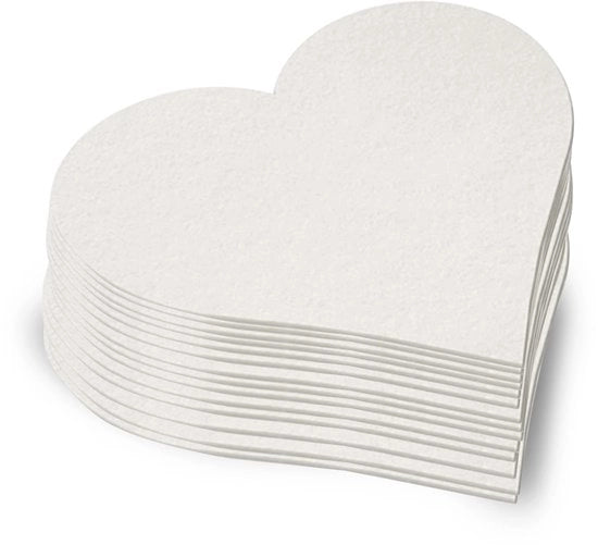 Cartone di supporto bianco per decorare bicchieri (50 pezzi) per bicchieri, Bicchieri di supporto bianchi non stampati