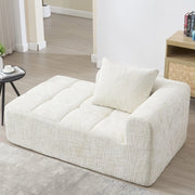 Chaise longue - Xylo - pronto uso con tasche laterali beige