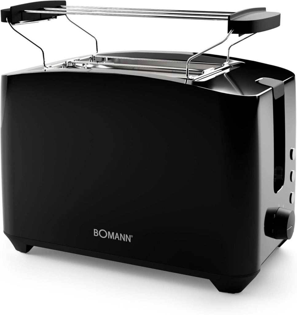 Bomann TA 6065 CB 2 fetta/e 750 W Nero