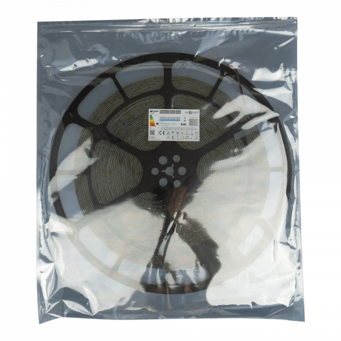 Striscia LED 4,8W/m 6500K 12V IP63 25m dimmerabile Ecolight