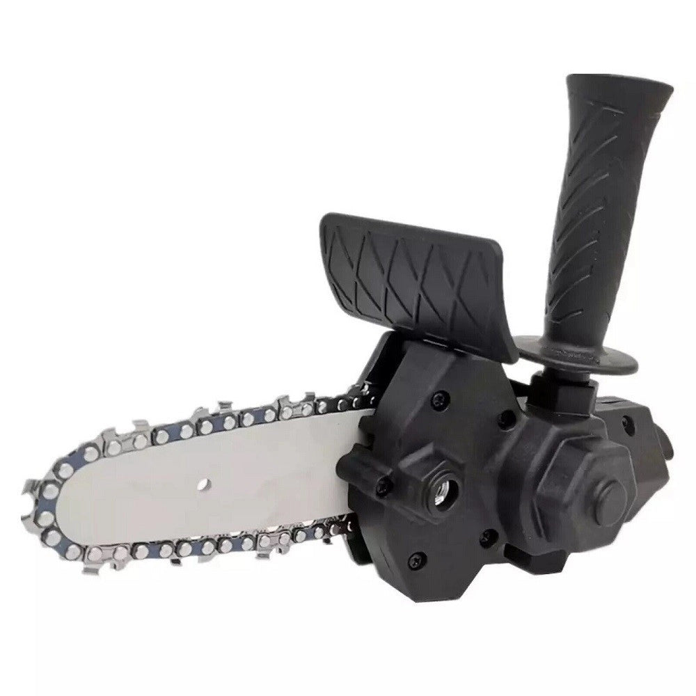 Trade Shop - Kit Conversione Modifica Da Trapano A Motosega Mini Elettrosega Lama 6" -