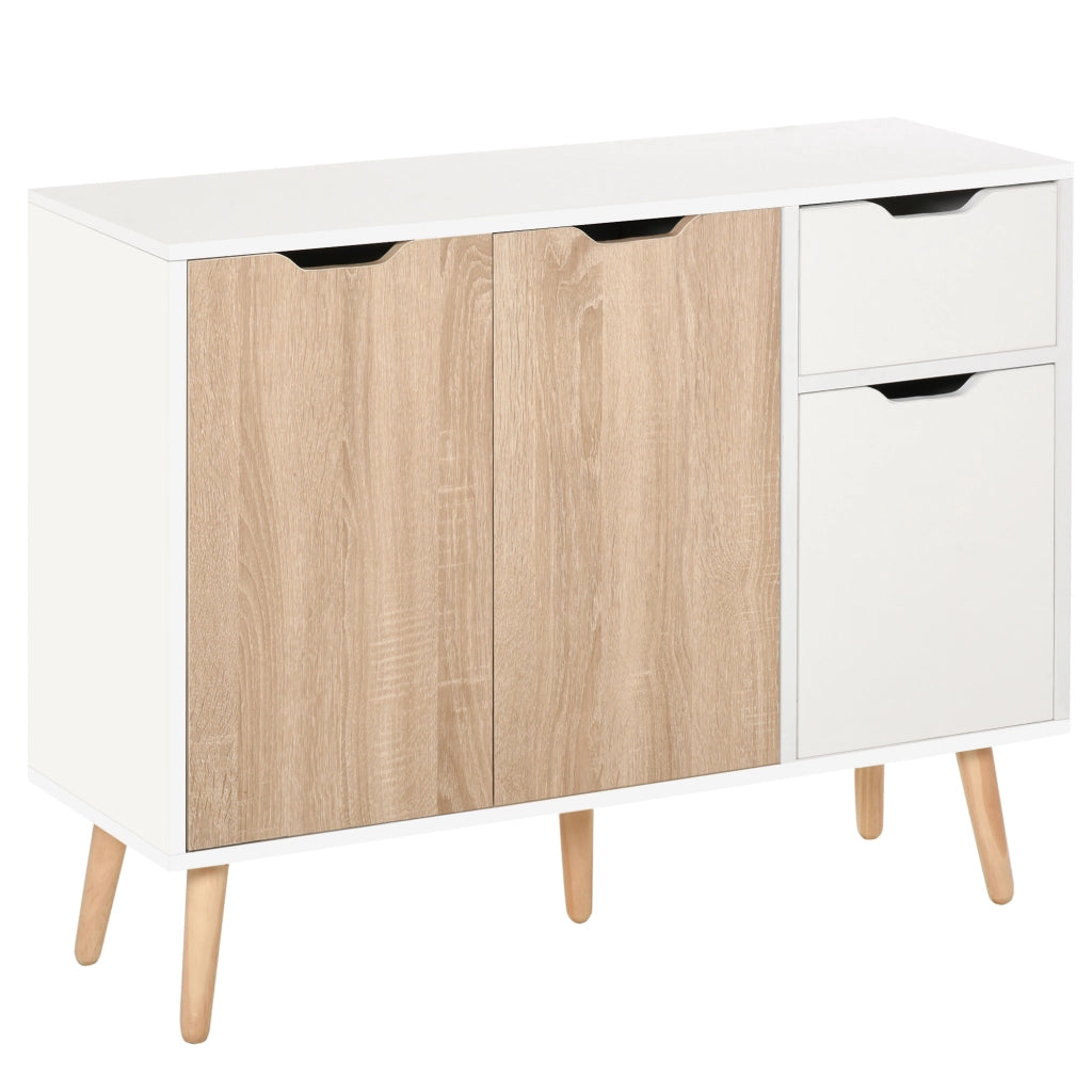 Cassettiera in Legno con Antine ¨C Minimal ¨C 90x30x72 cm