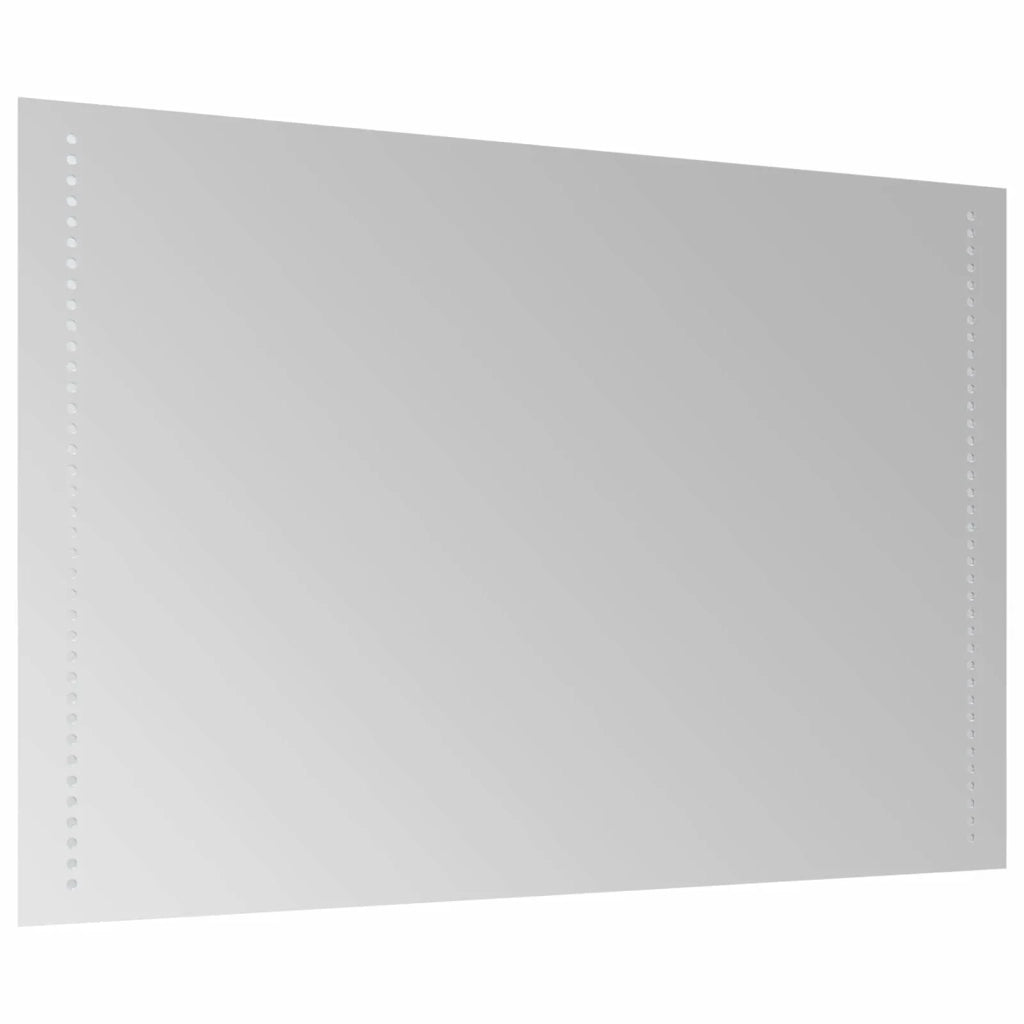 Specchio da bagno LED Trasparente 90 x 60 cm vetro temperato 42045783