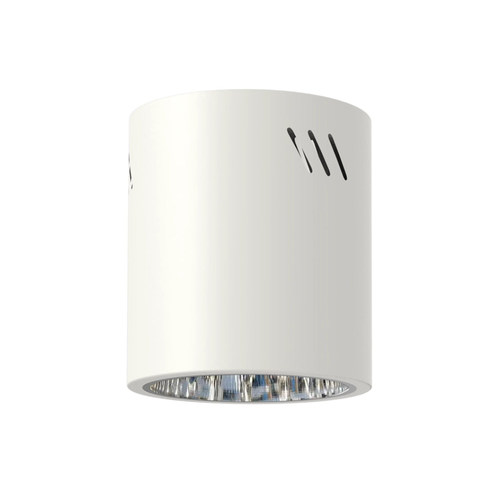Spot da soffitto tondo bianco Ø14cm E27 60W George