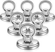Magnetodi neodimio - Extra forte per pesca con magneti - 6 pezzi - 36 mm